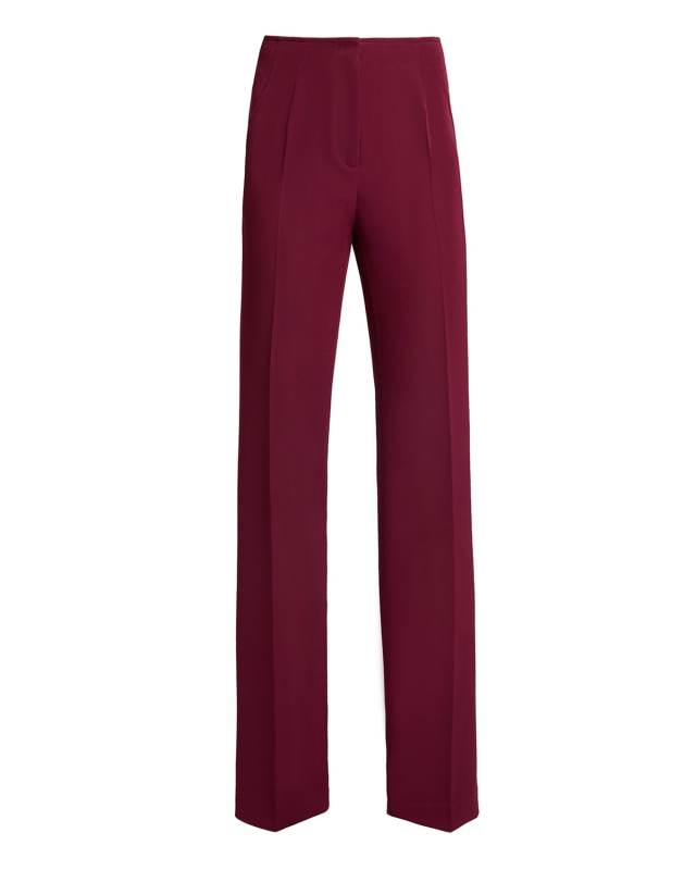 Straight-Leg Pants with Slanted Pockets